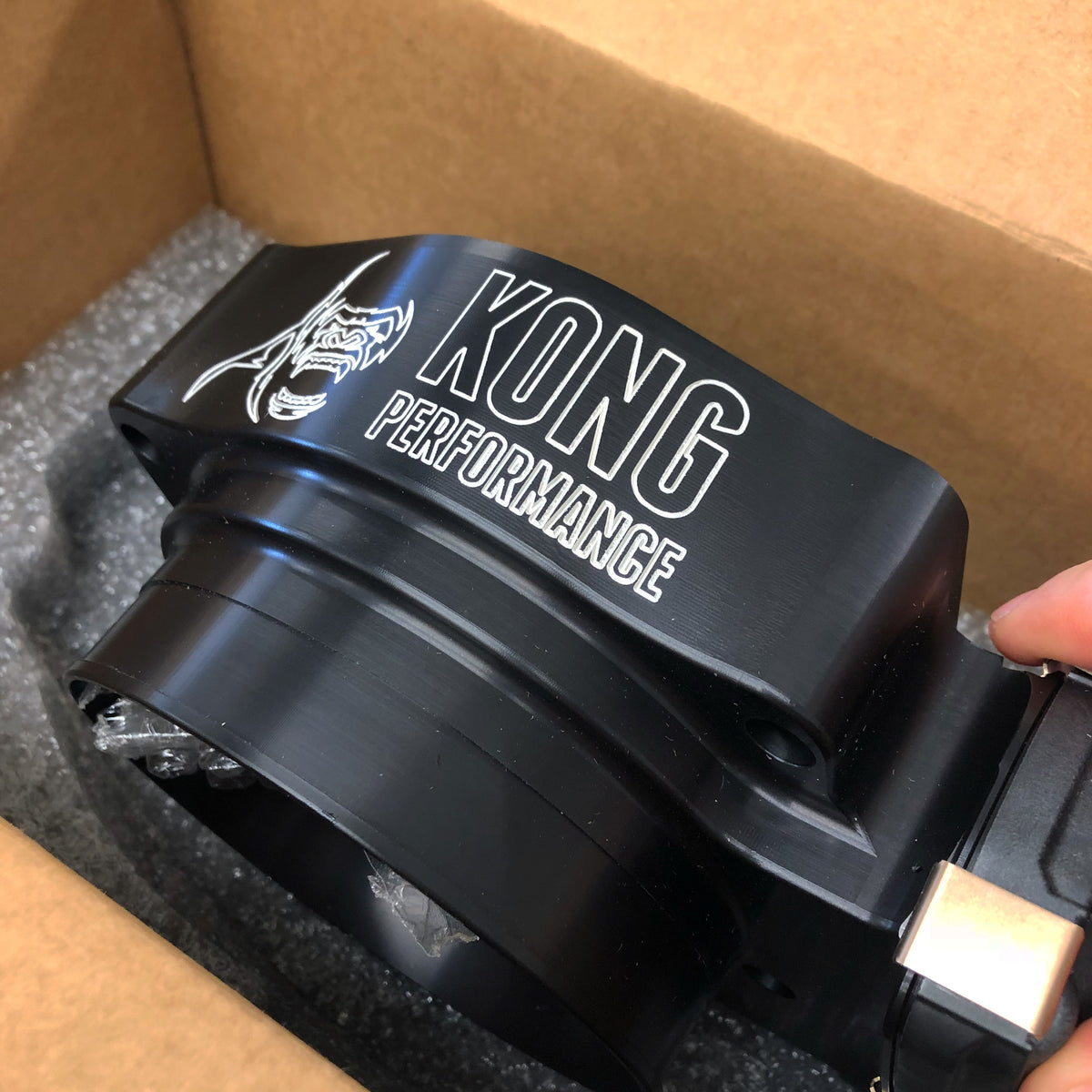 120mm LSX Throttle Body (Black Anodized) – Kong Performance