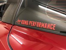 Kong Performance Window Decals